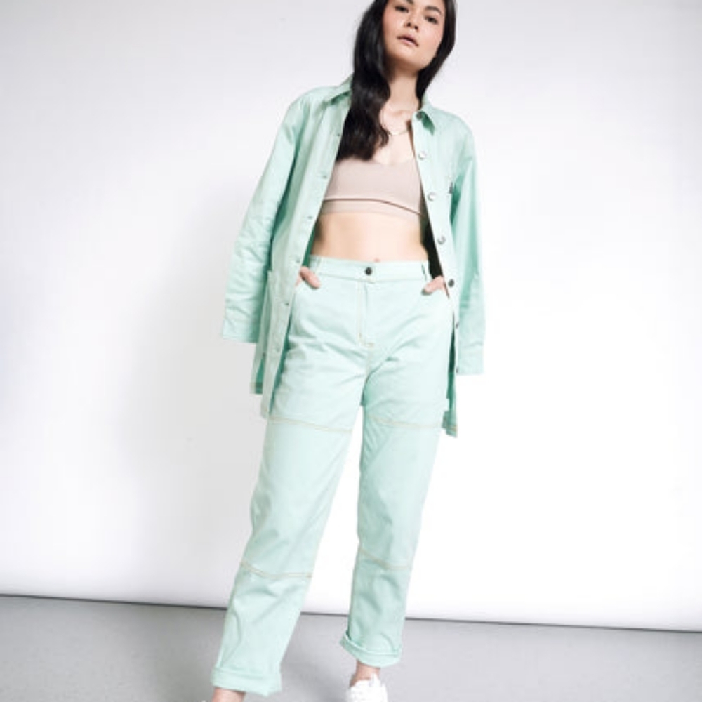 WILDFANG Essential Work Pant in Mint